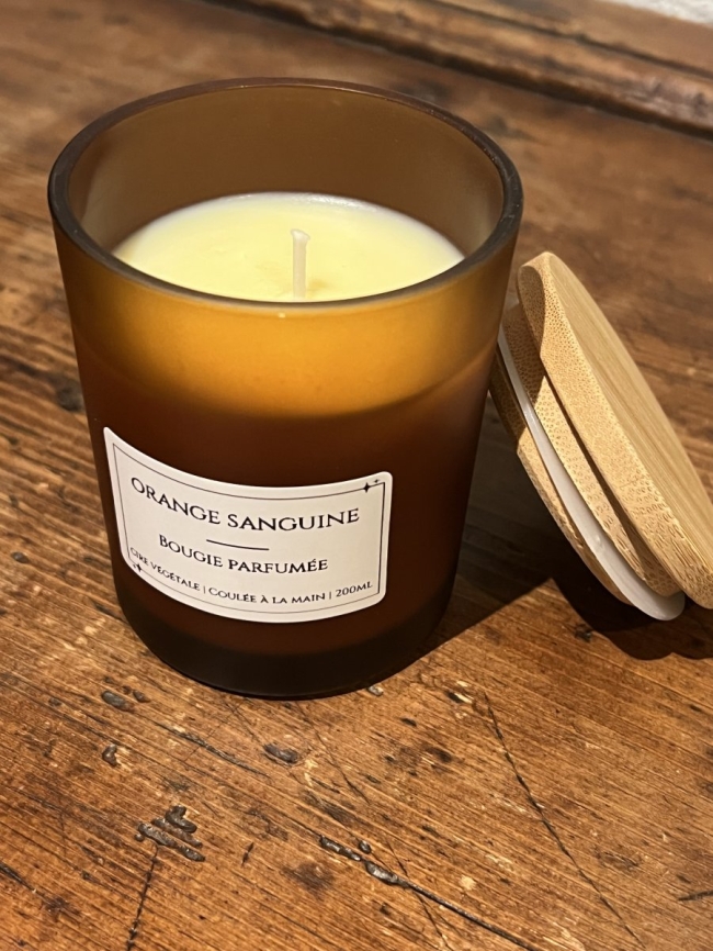 Bougie Orange sanguine