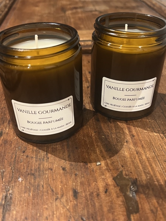 Bougie Vanille gourmande
