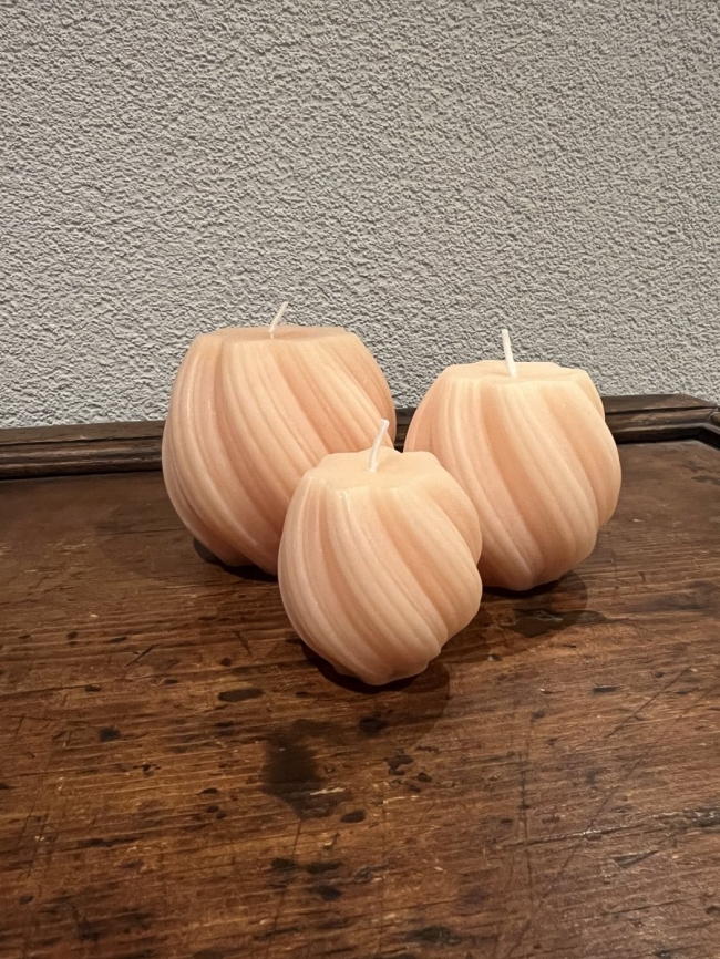 Set de 3 bougies Vanille gourmande